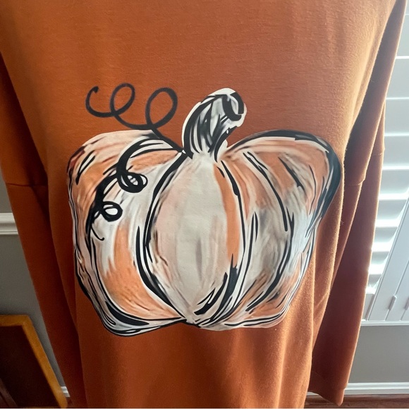 Pumpkin Graphic Sweatshirt - Picture 2 of 4